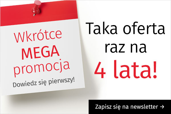 Unikalna promocja: Taka oferta raz na cztery lata!