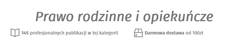 Prawo rodzinne i opiekuńcze