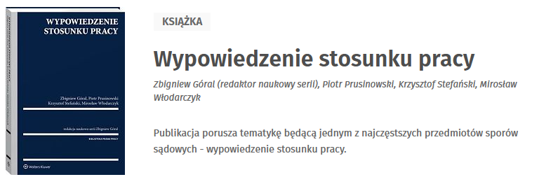 Wypowiedzenie stosunku pracy