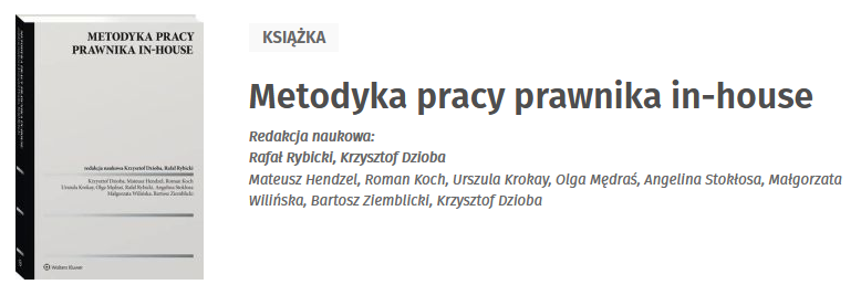 Metodyka pracy prawnika in-house