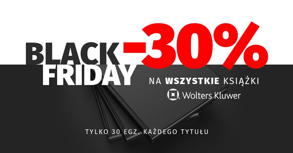 Black Friday - książki prawnicze