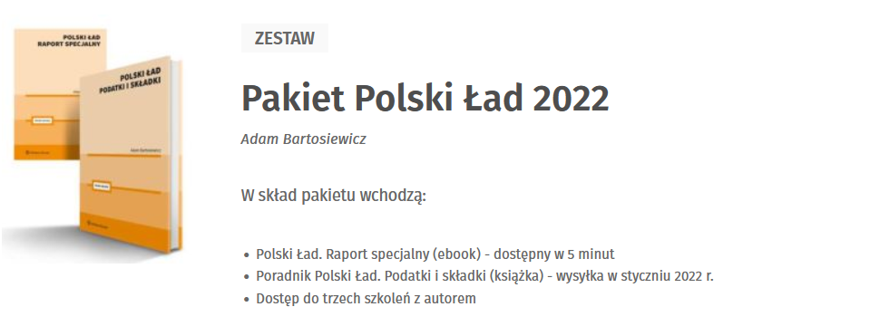 Pakiet Polski Ład 2022