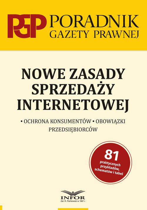 Nowe zasady sprzedaży internetowej. Ochrona konsumentów , obowiązki przedsiębiorców