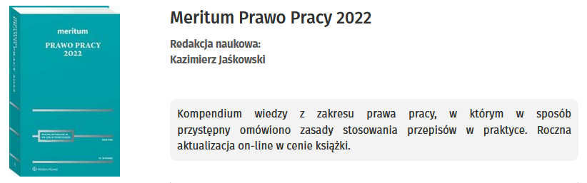 Meritum Prawo Pracy 2022