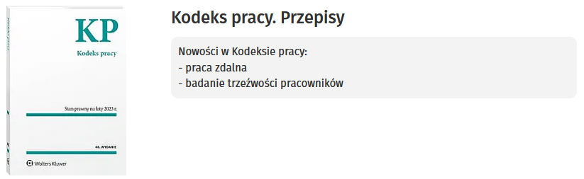 Kodeks pracy. Przepisy