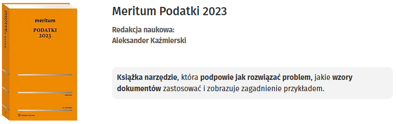 Meritum Podatki 2023