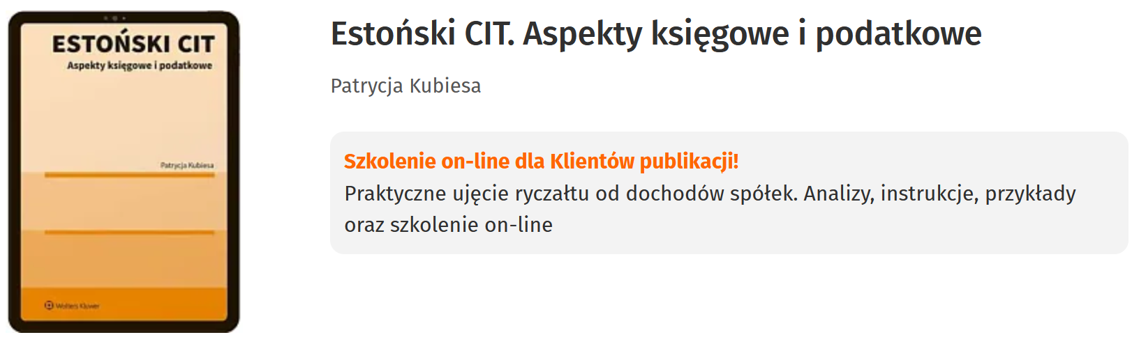 Estoński CIT. Aspekty księgowe i podatkowe