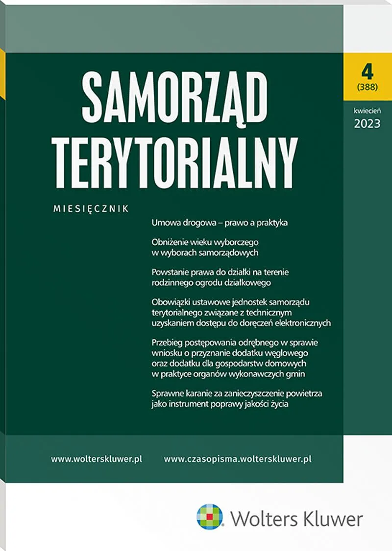 Samorząd Terytorialny - Nr 4/2023