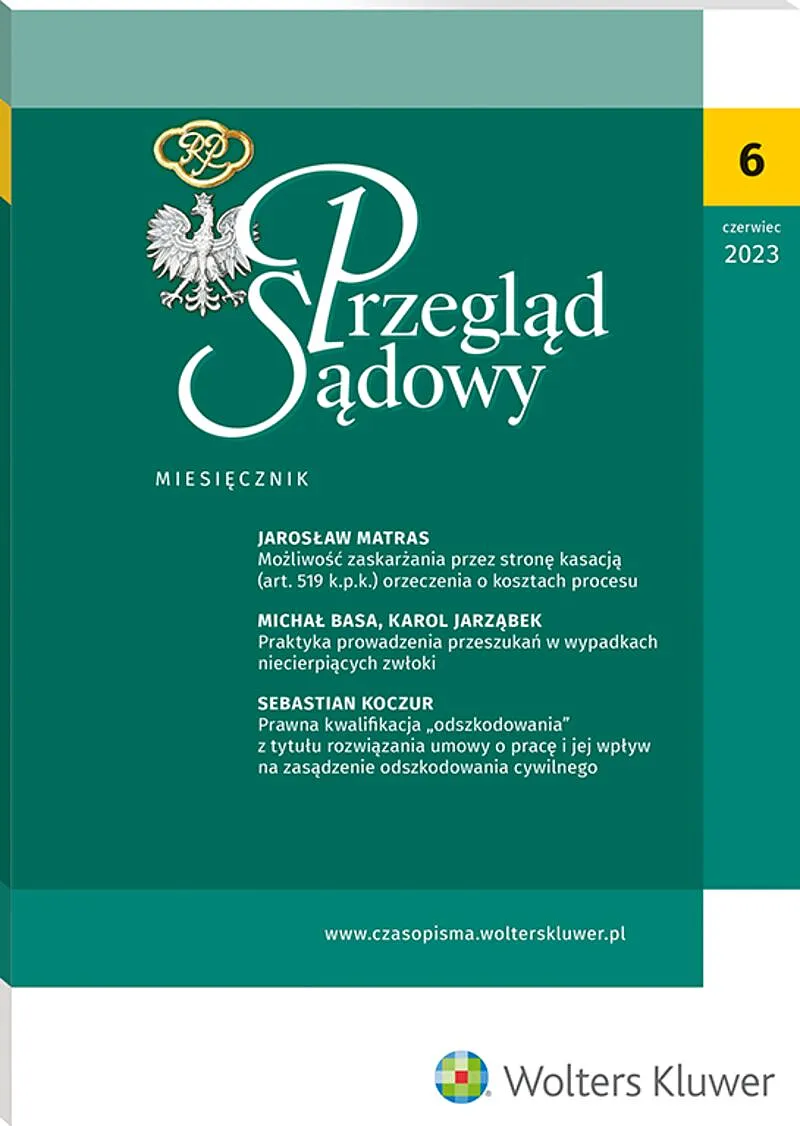 Przegląd Sądowy - 06/2023