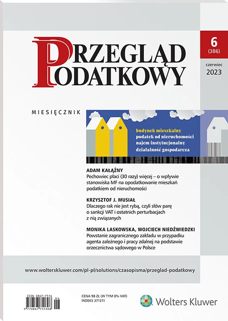 Przegląd Podatkowy – nr 06/2023