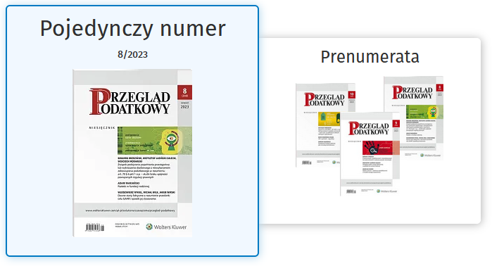 Przegląd Podatkowy - 08/2023