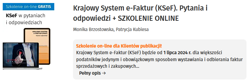Krajowy System e-Faktur (KSeF). Pytania i odpowiedzi