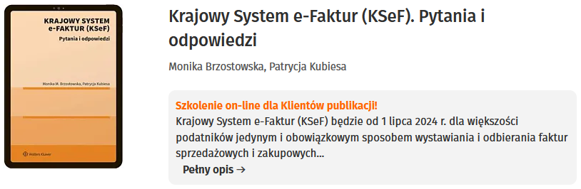 Krajowy System e-Faktur (KSeF). Pytania i odpowiedzi