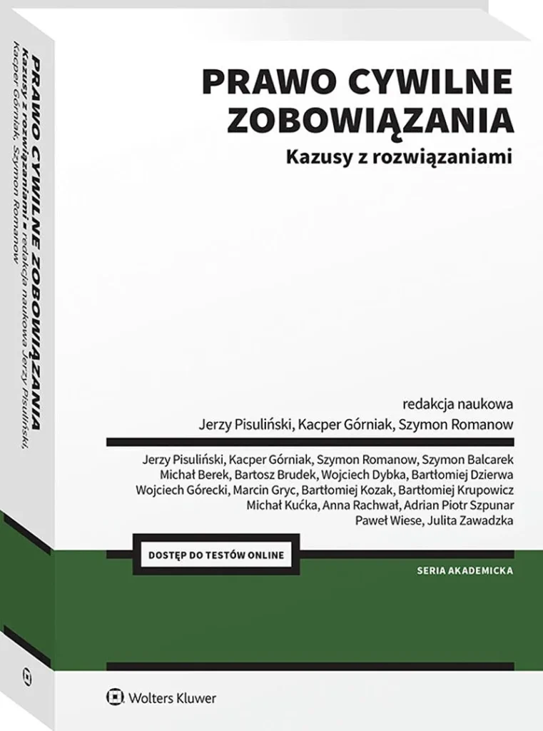 Egzamin na aplikację radcowską 2026 - wszystko co musisz wiedzieć 6 Prawo cywilne. Zobowiązania. Kazusy z rozwiązaniami. + Testy online