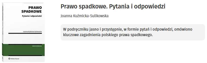 Prawo spadkowe. Pytania i odpowiedzi