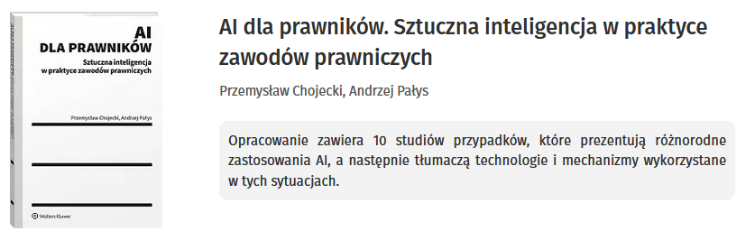 AI w branży prawnej. Jakie zastosowania w pracy prawnika ma sztuczna inteligencja? 2 AI dla prawników. Sztuczna inteligencja w praktyce zawodów prawniczych