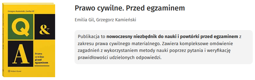 Jak przetrwać i zdać Prawo Cywilne? Sprawdzony plan nauki i literatura 3 Prawo cywilne. Przed egzaminem