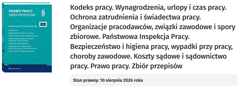 Jawność wynagrodzeń w Polsce - dyrektywa UE, zasady i obowiązki pracodawcy 3 Prawo pracy. Zbiór przepisów