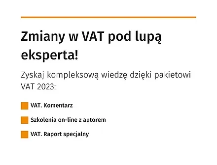 Pakiet VAT 2023