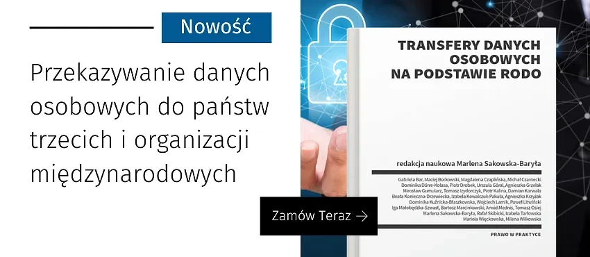 Transfery danych osobowych na podstawie RODO