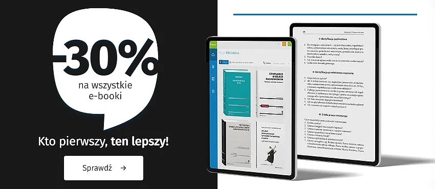Ebooki promocja 30% taniej