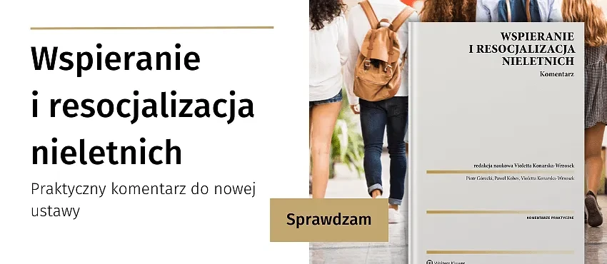 Wspieranie i resocjalizacja nieletnich. Komentarz