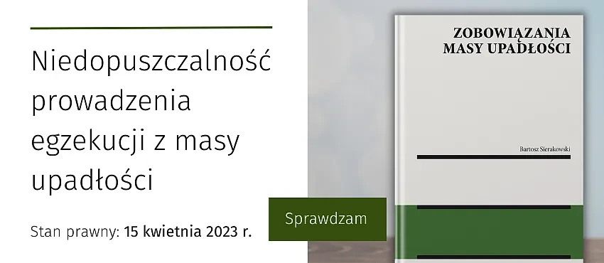 Zobowiązania masy upadłości