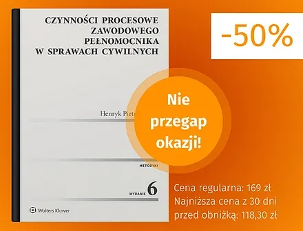 Czynności procesowe zawodowego pełnomocnika w sprawach cywilnych