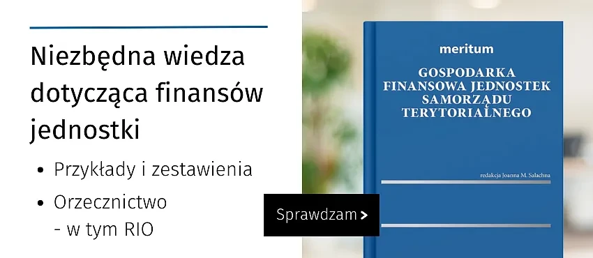 Meritum. Gospodarka finansowa jednostek samorządu terytorialnego