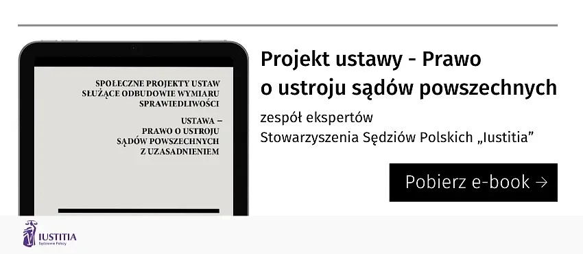 Projekt ustawy - Prawo o ustroju sądów powszechnych