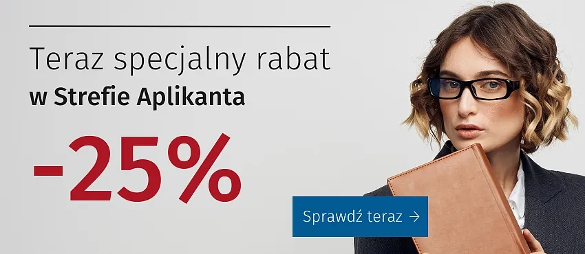 Rabat 25% w Strefie Aplikanta