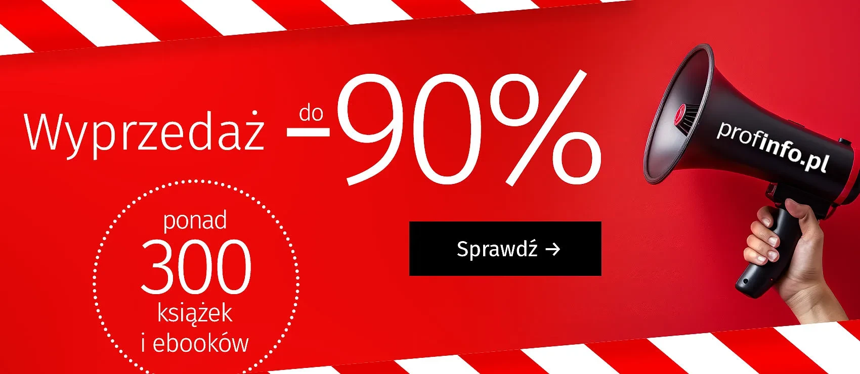 Wyprzedaż książek i e-booków do -90%