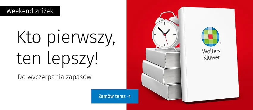 Weekend cenowych okazji na książki Wolters Kluwer