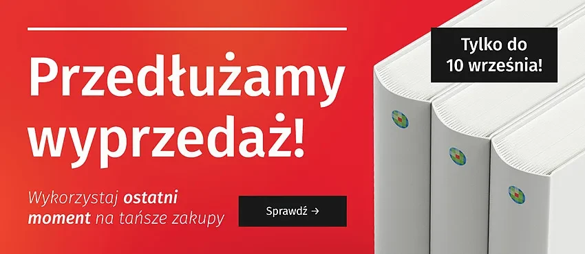 Przedłużenie wyprzedaży książek
