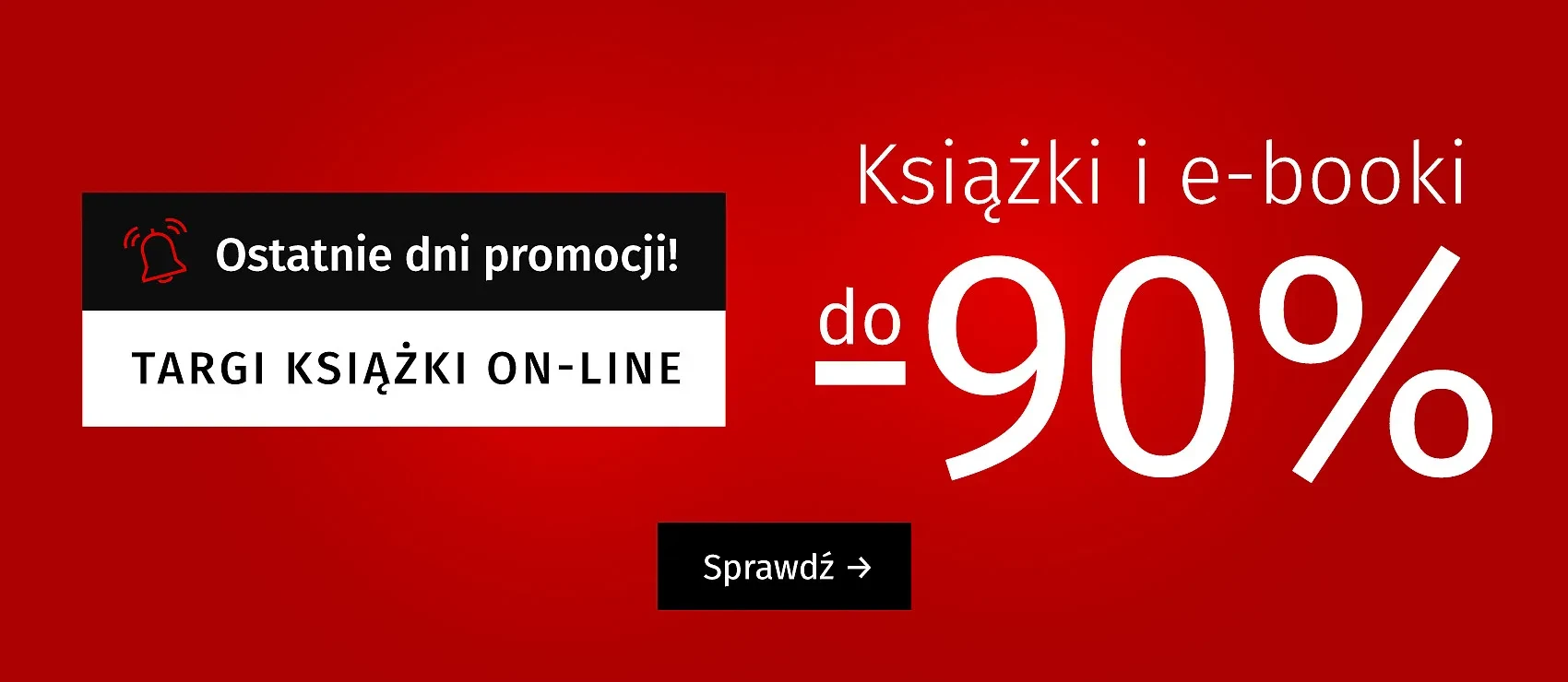 Targi Książki Wolters Kluwer - rabaty do -90% - ostatnie dni promocji Targi Książki Wolters Kluwer - rabaty do -90% - ostatnie dni promocji