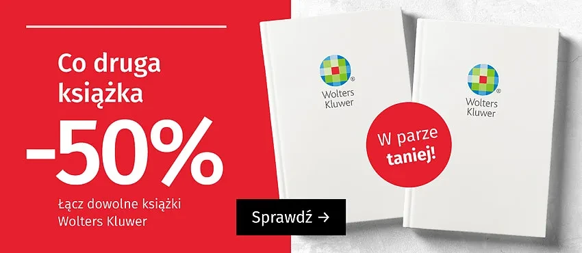 Co druga książka 50% TANIEJ