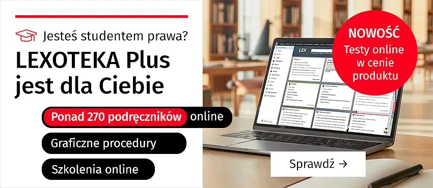 Lexoteka Plus - dostęp do podręczników i testów dla studentów