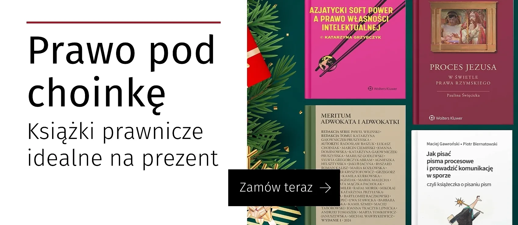 Książki prawnicze polecane na prezent