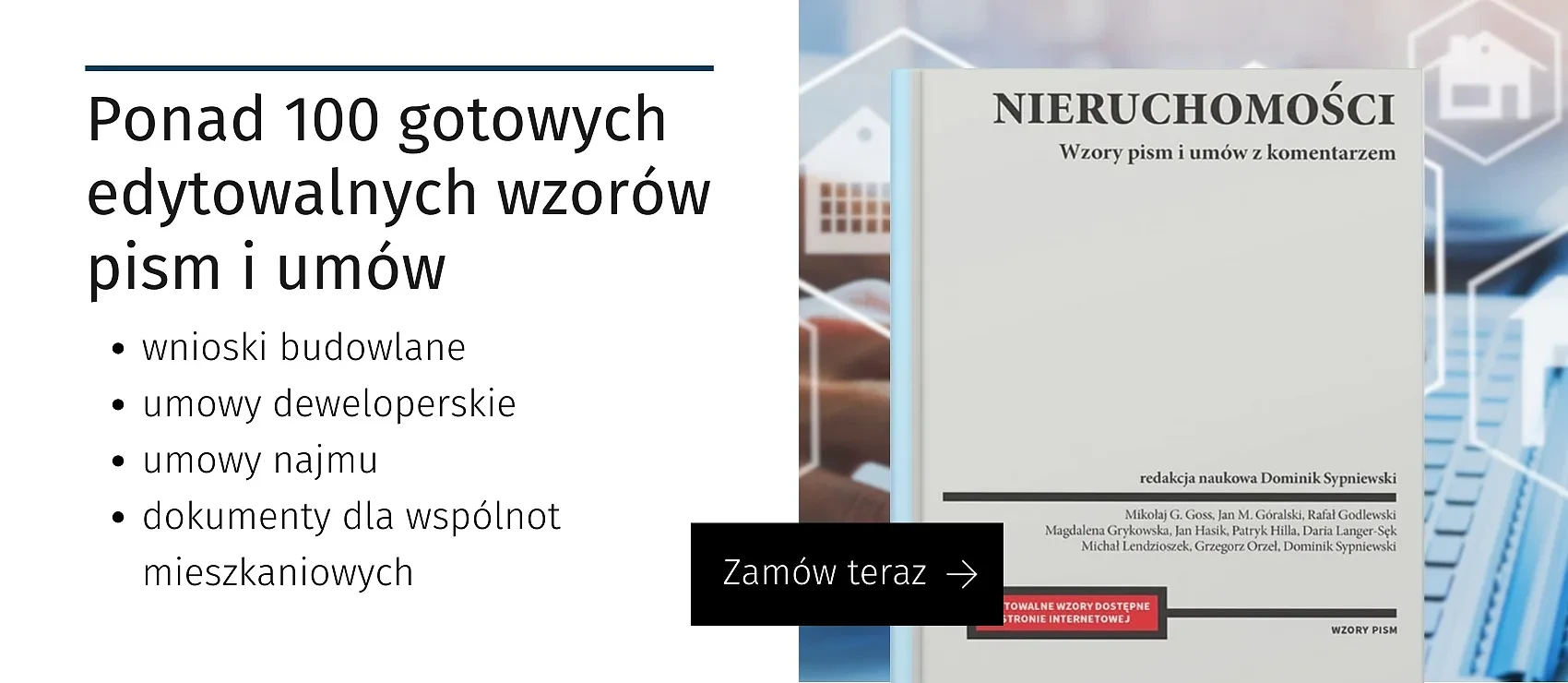 Nieruchomości. Wzory pism i umów z komentarzem