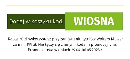 Rabat 30 zł na hasło WIOSNA