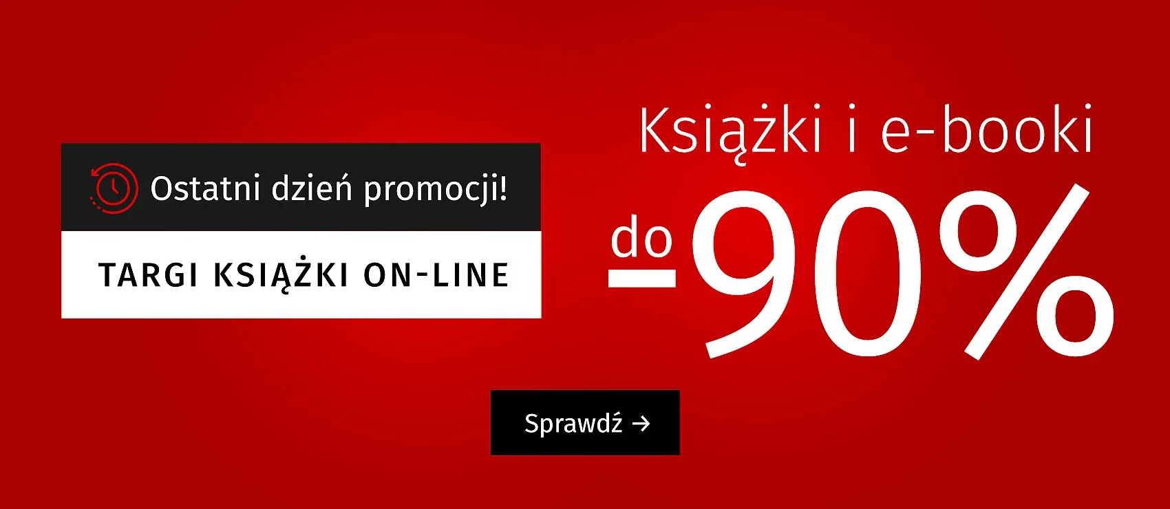 Targi Książki Wolters Kluwer - rabaty do -90% - ostatni dzień promocji Targi Książki Wolters Kluwer - rabaty do -90% - ostatni dzień promocji