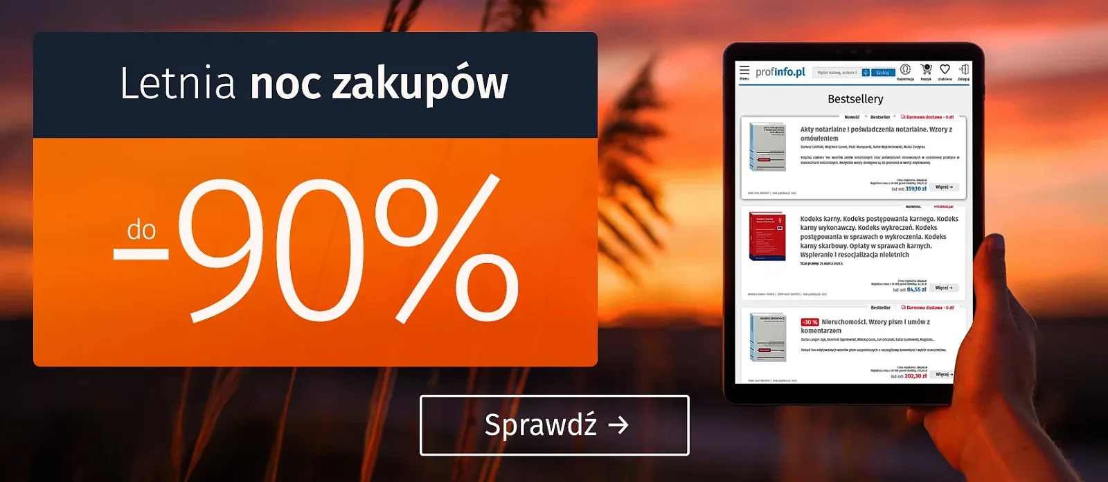 Letnia Noc Zakupów do -90% w Profinfo.pl