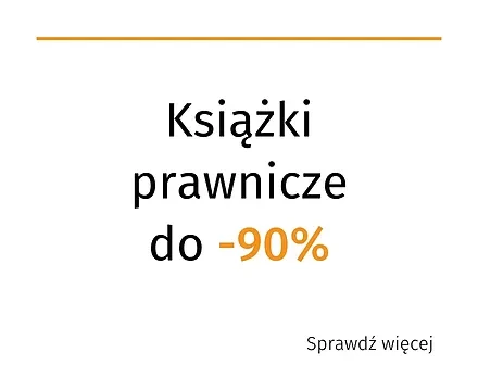 Książki prawnicze do -90%
