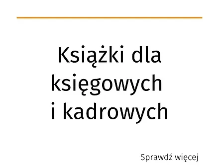 Książki dla księgowych i kadrowych