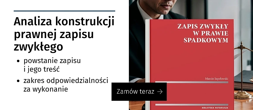 Zapis zwykły w prawie spadkowym