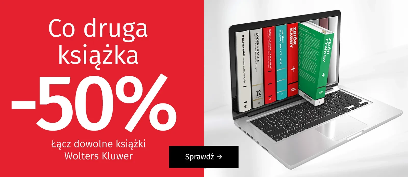 Co druga książka -50% w Księgarni Profinfo.pl