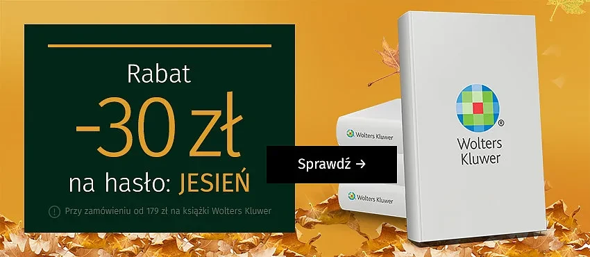 Rabat 30zł na hasło JESIEN