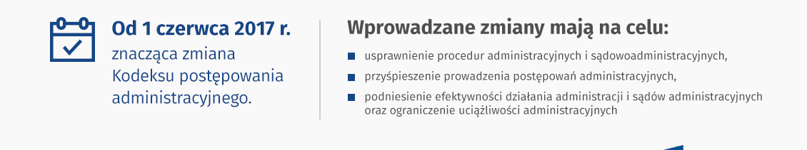 Od 1 czerwca 2017 znacząca zmiana Kodeksu postępowania administracyjnego